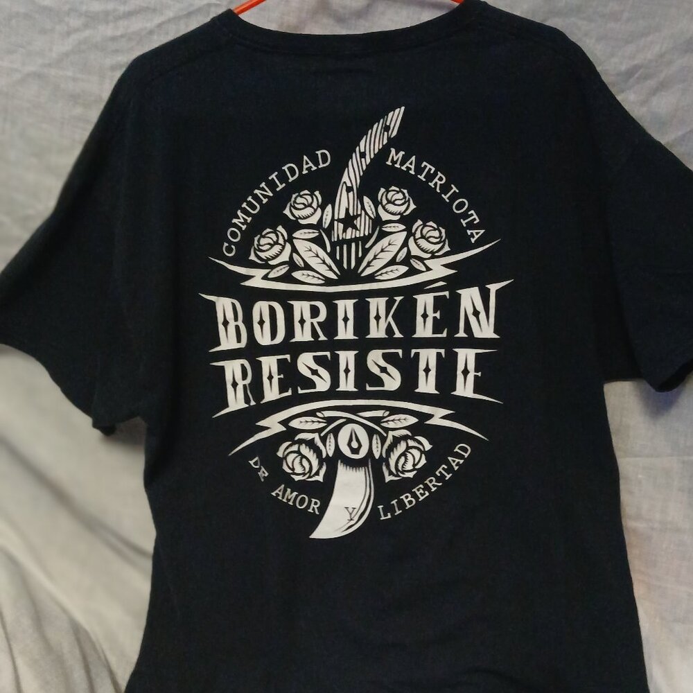 The Coolest Vintage Puerto Rican Revolutionary T-Shirt Ever, XL, Black